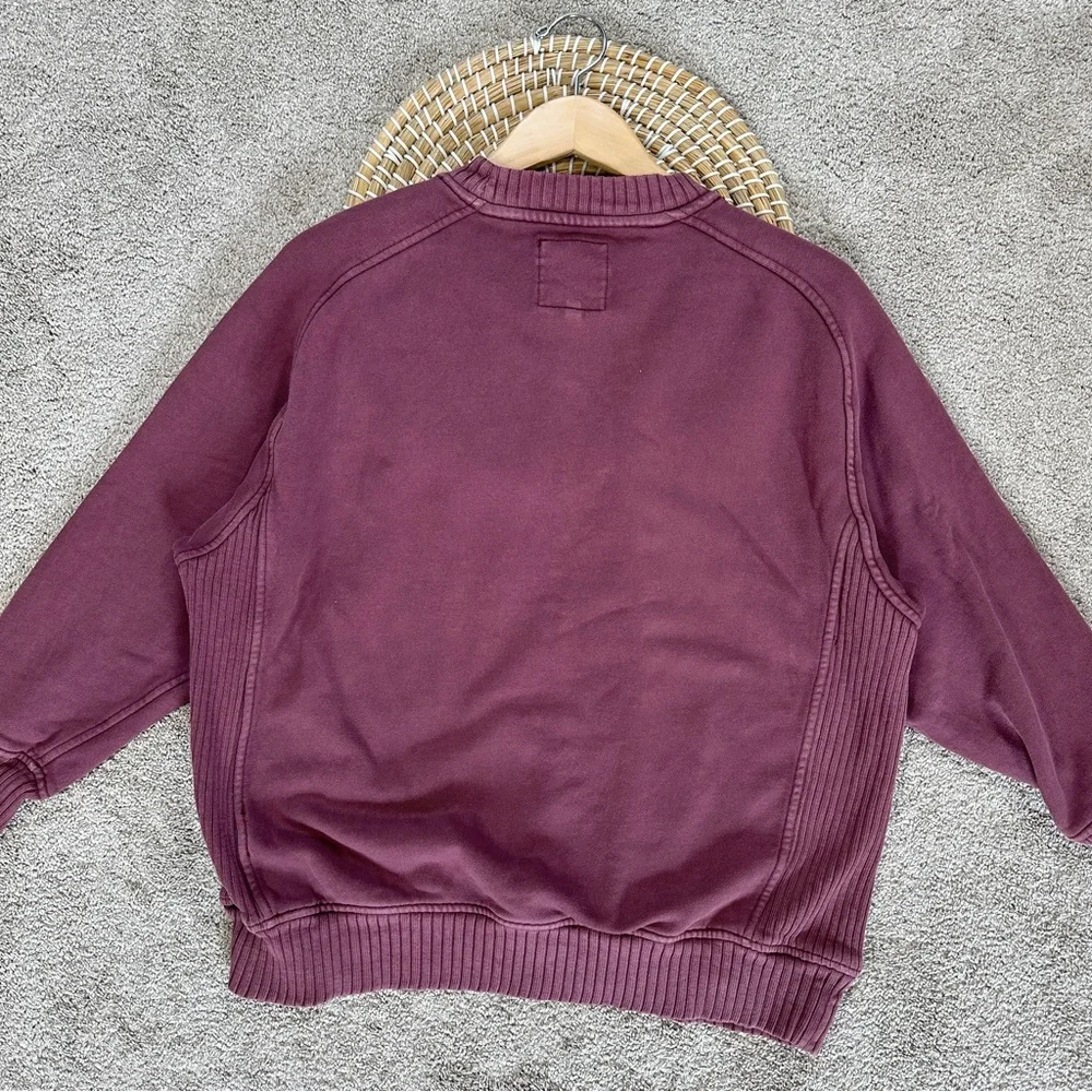 Aerie Dusty Rose Oversized Sweatshirt - Picture 7 of 15